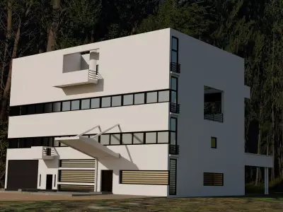 Villa Stein -Le Corbusier- 3D model