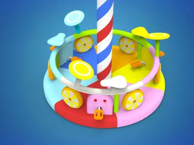 Playground for kids 3D model buy
