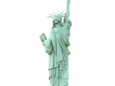 Statue of Liberty 3D model