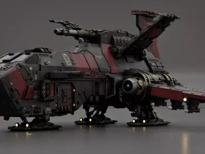 Thunderhawk 3D model