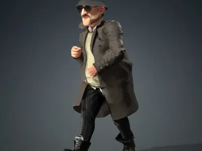 Mr D Rigged 3D Model 3D model