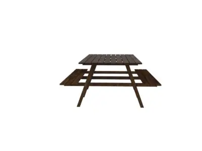 Old Outdoor Table  Free low-poly 3D model