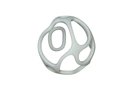 SciFi Cube Object No 24141 Low Poly Shape Texture