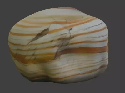 Stone Rock 3D Model 3D model buy