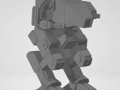 Untitled Example Mech for the game Minute Mechs 3D print model