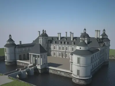 Old Chateau II 3D model