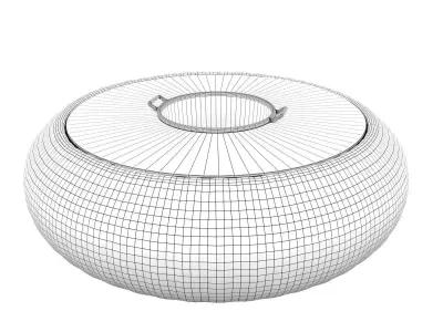 Marina Coffee Table 3D model