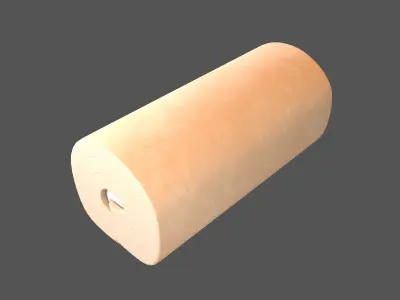 Swiss Roll v1 007 Low-poly 3D model