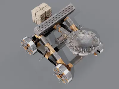 Catapult 3D model