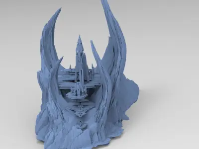 Knome King Mountain 2 3D model