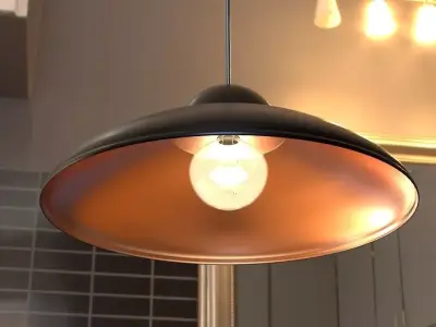 Hanging Interior Light 3D model