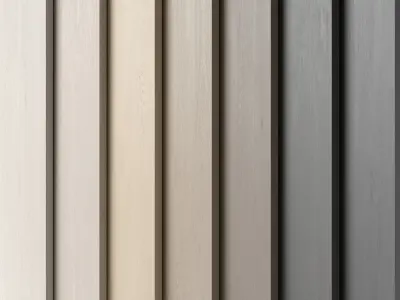 Wood materials Oak - 7 colors - set 07 Texture