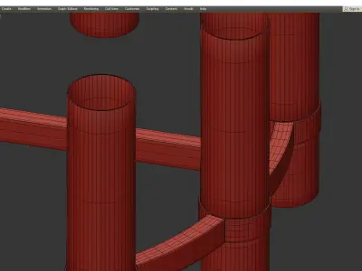 SOUL MODERN BIG Low-poly 3D model