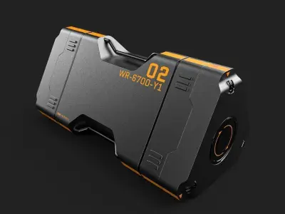 Sci-Fi Box Collection 3D Model Pack