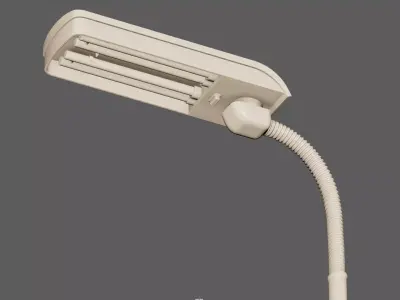 Pivoting Shade Floor Lamp 3D model