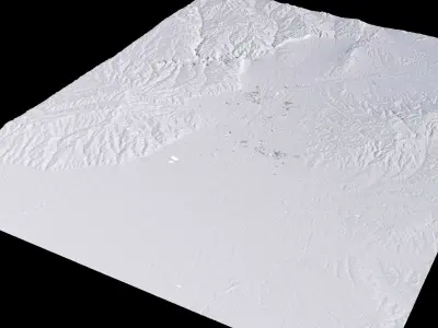 Taiyuan China City Landscape 3D Model 3D model