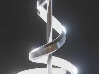 Modern Lamp Free 3D model