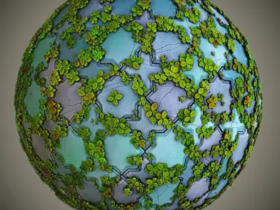 Stylized East Castle Materials Texture