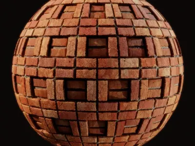 Netted Brick Vol01 Texture