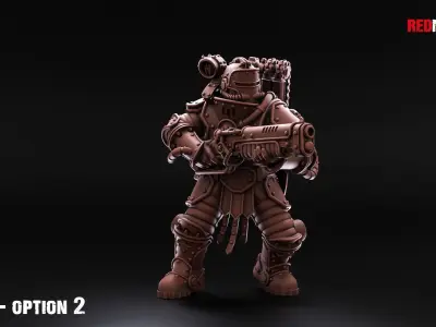 Solar Guard - Kill Squad - Imperial Force 3D print model