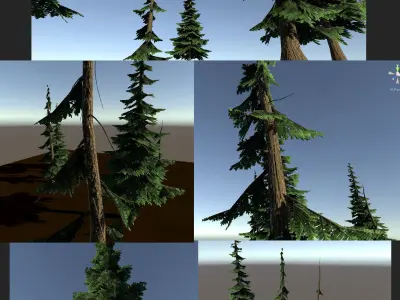 Rocky Hills Environment - Light Pack Free low-poly 3D model