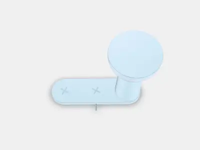 BETTORP LED mobile lamp w wireless charging Low-poly 3D model purchase