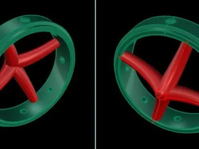 Box Diamond Band Infinity Band Fashion Engagement  Ring Size6 3D print model