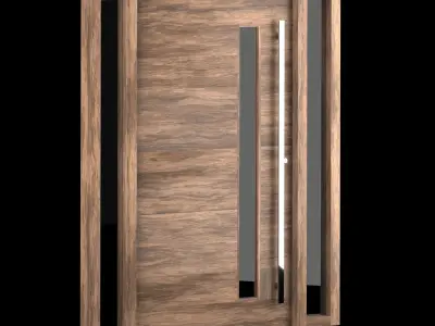 Exterior Large Doors 3D model get