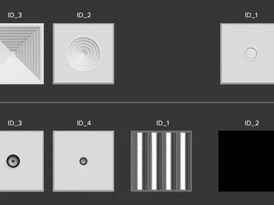 Armstrong False Ceilin Railclone Parametric 3D model