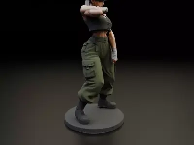 Chun-Li - Street Fighter  3D print model