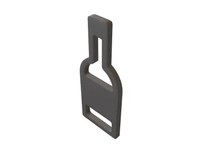 Alcohol Symbol V1 001 Low-poly 3D model