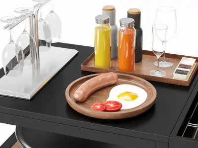 Barbecue 20 3D model