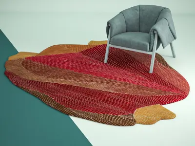 Aki Rug 3D model