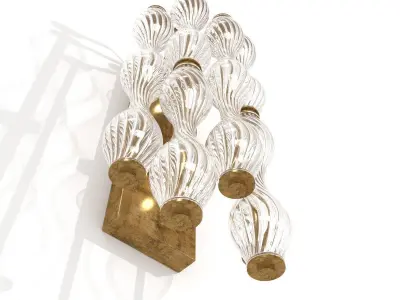 And Objects Wherwell Wall Light  Large 3D model