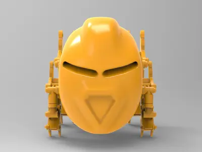 Locust Robothelmets Series Sci Fi  3D print model