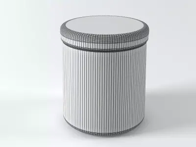 Degree cork side table 3D model