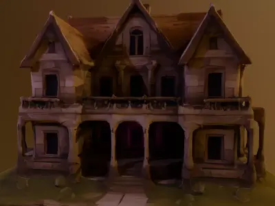 Haunted-House 3D model
