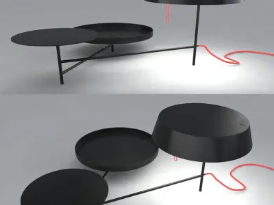 Table Lamp Arnaud by Arnaud Lapierre 3D model
