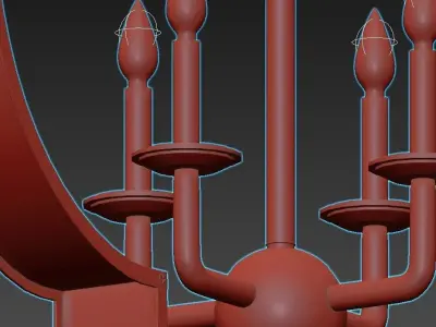 LH Mirror Home 3D model