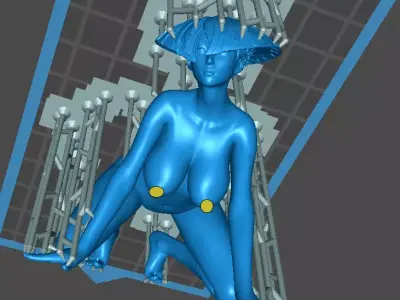 AKI - Street Fighter 3D print model