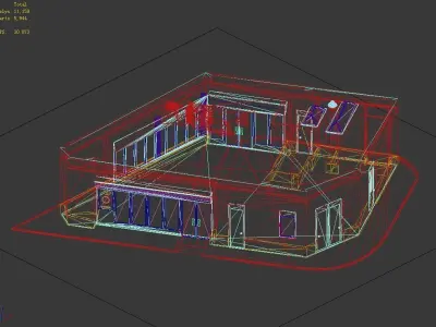 Heterogeneous - Architecture - Building 01 3D model