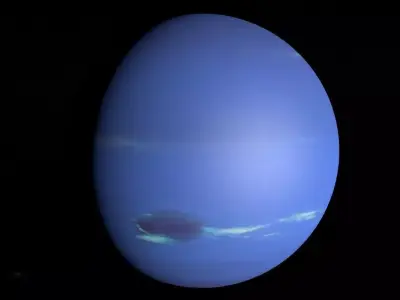 Planet Neptune 3D model