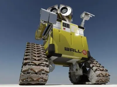Robot Wall-E Disney 3D model