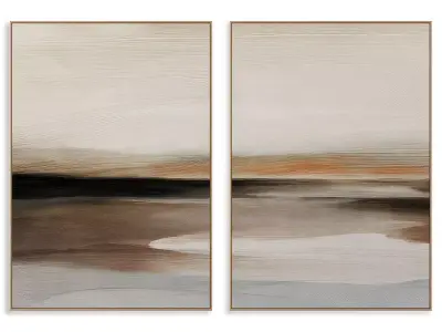 Abstract Painting Frame set 3D model 911