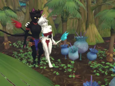 Acheron Nekomata Clean Low-poly 3D model