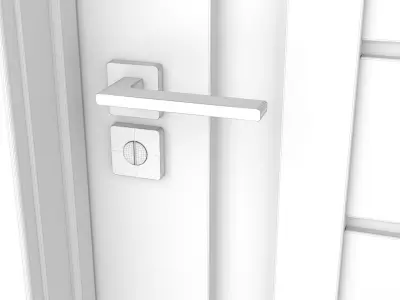 Interior doors Modern Bianca 3D model