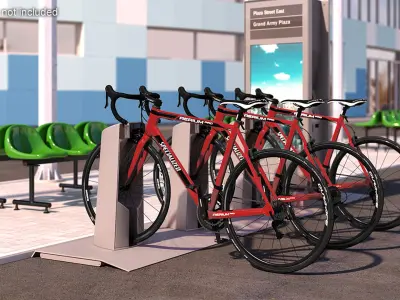  Specialized Road Cyclist Rigged 