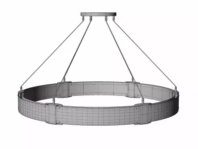 Ring Chandelier 3D model