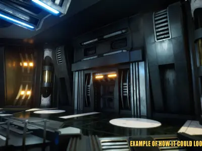 SciFi Asset Pack 13 Low-poly 3D model