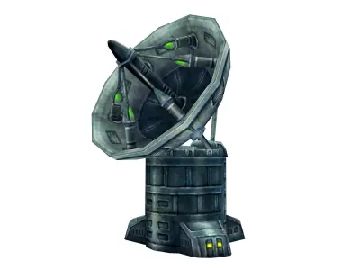 Machinery - Radar 02 3D model